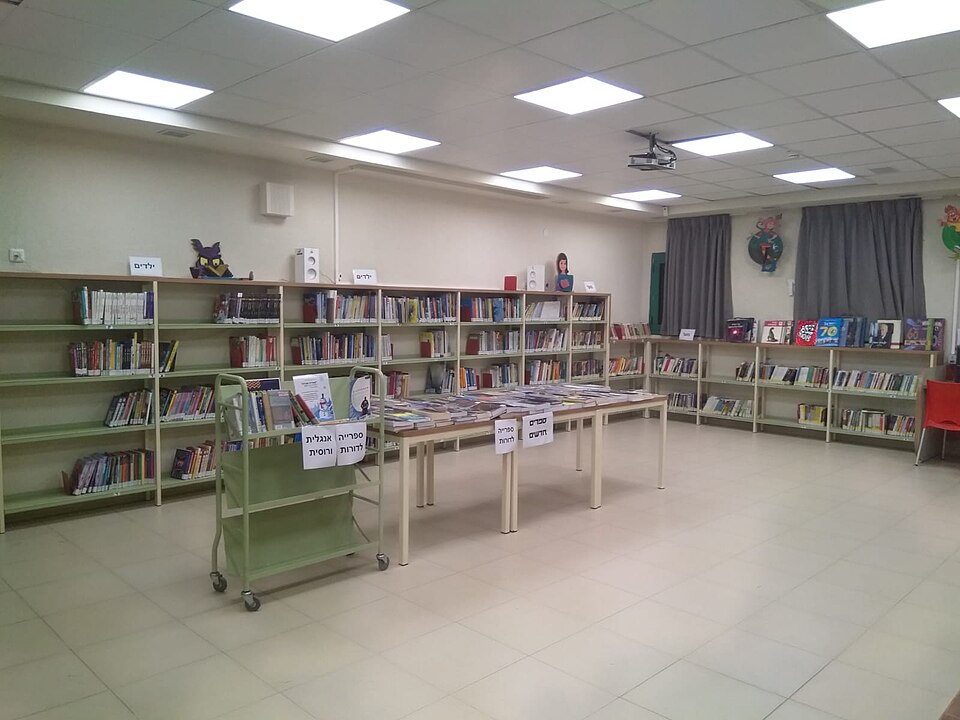 Zevulun Hammer library books 3 2019.jpg