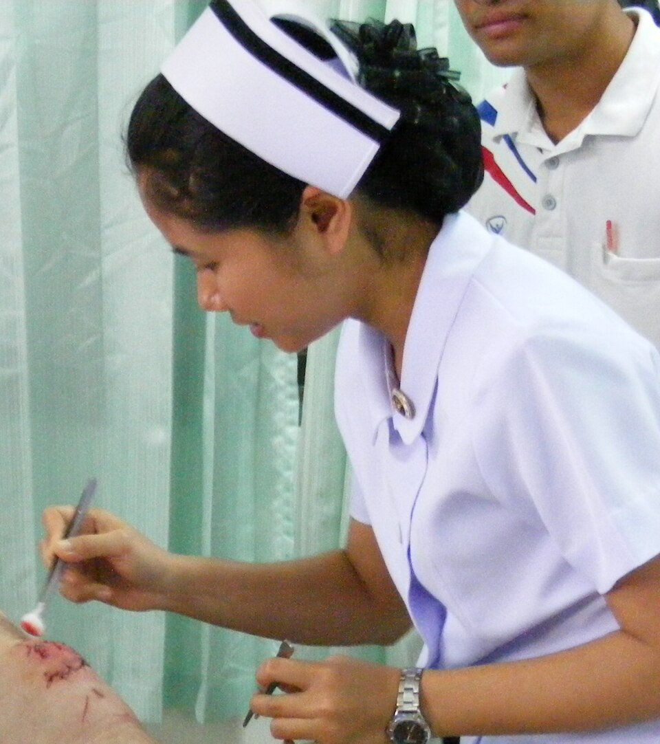 Thai nurse in Na Wa Public Hospital.jpg